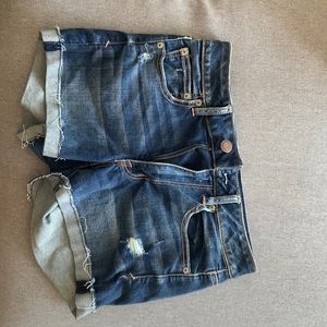 American eagle hi-rise shortie